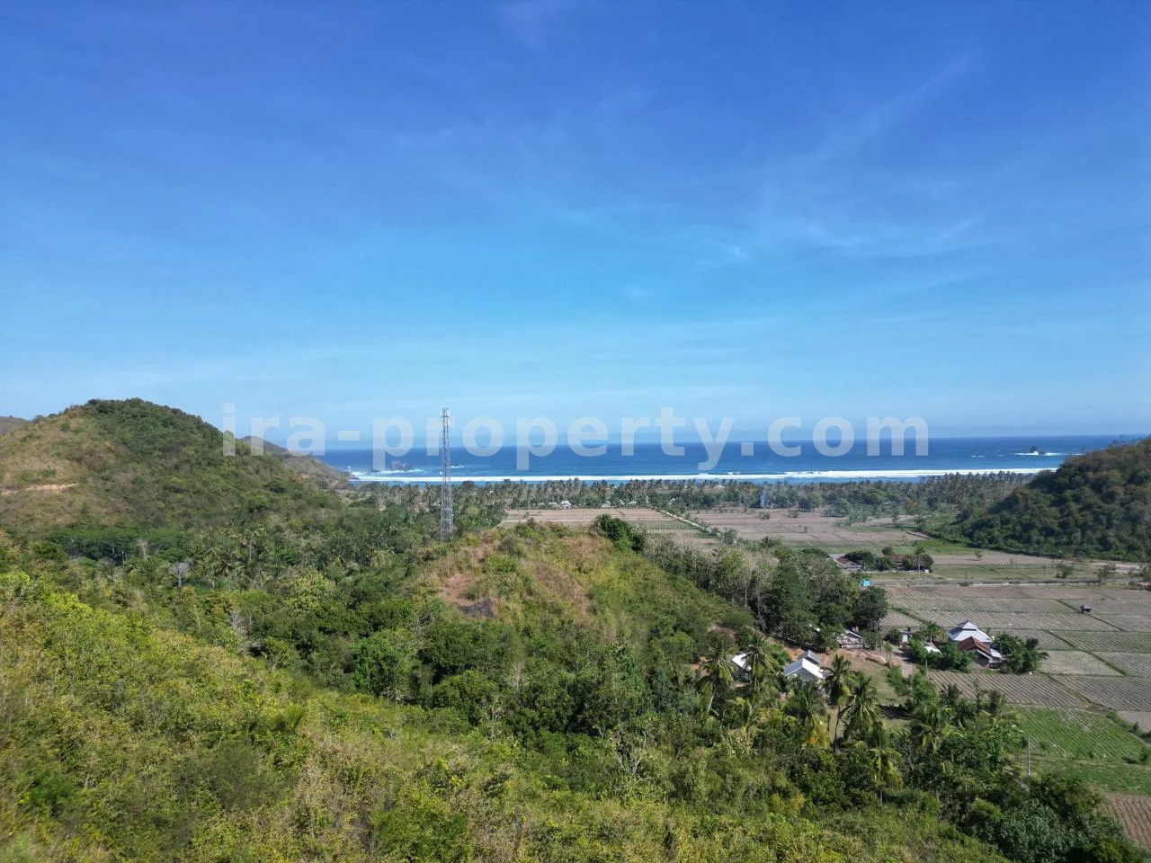 Sea View Hilltop Land in Tampah- 15,463 m²