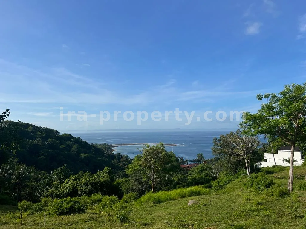 Tanah Penuh Pemandangan Laut Pantai di Senggigi Pusat - 329 - 2