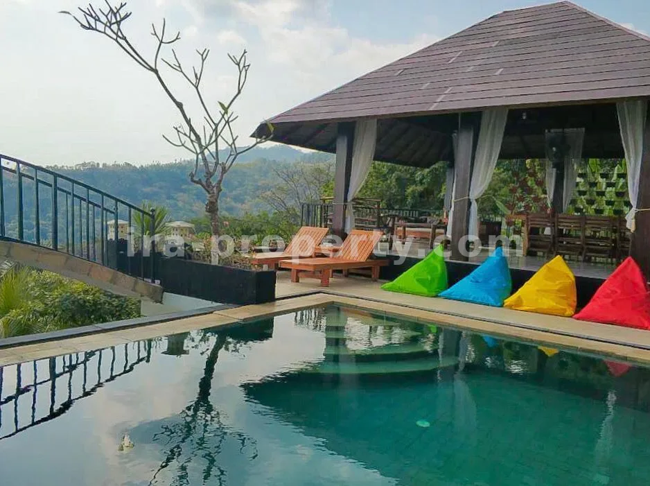 Villa dengan Pemandangan Laut dan Kota di Batulayar, Senggigi - 422 - 17