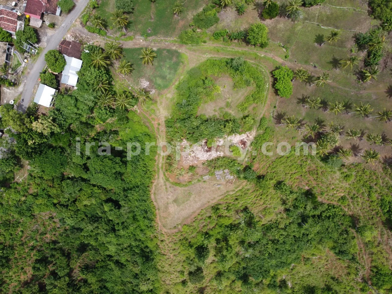 Tanah Pemandangan Laut Dijual di Selong Belanak - 438 - 11