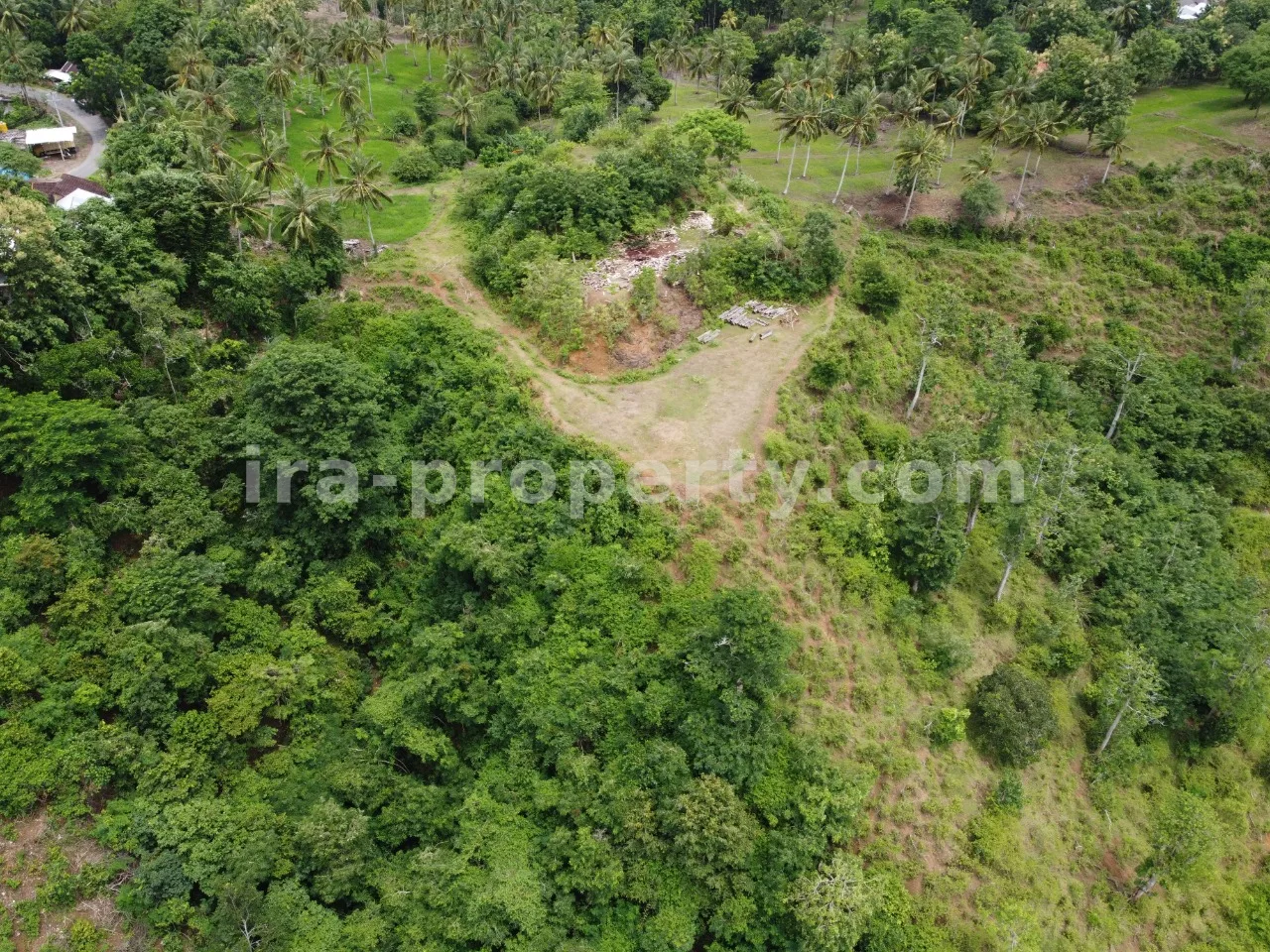 Tanah Pemandangan Laut Dijual di Selong Belanak - 438 - 17