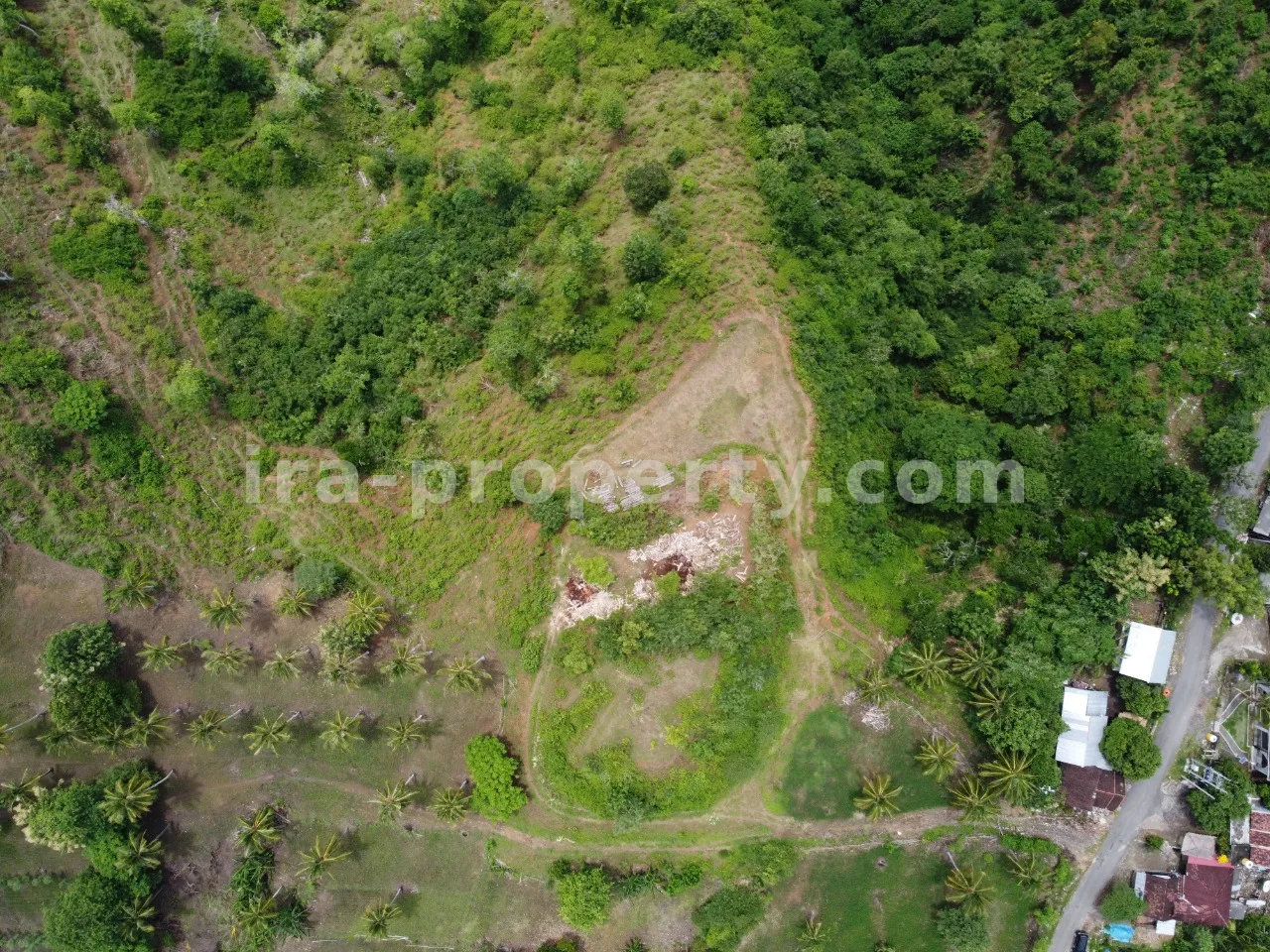 Tanah Pemandangan Laut Dijual di Selong Belanak - 438 - 3