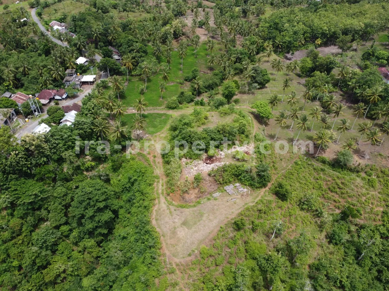 Tanah Pemandangan Laut Dijual di Selong Belanak - 438 - 9