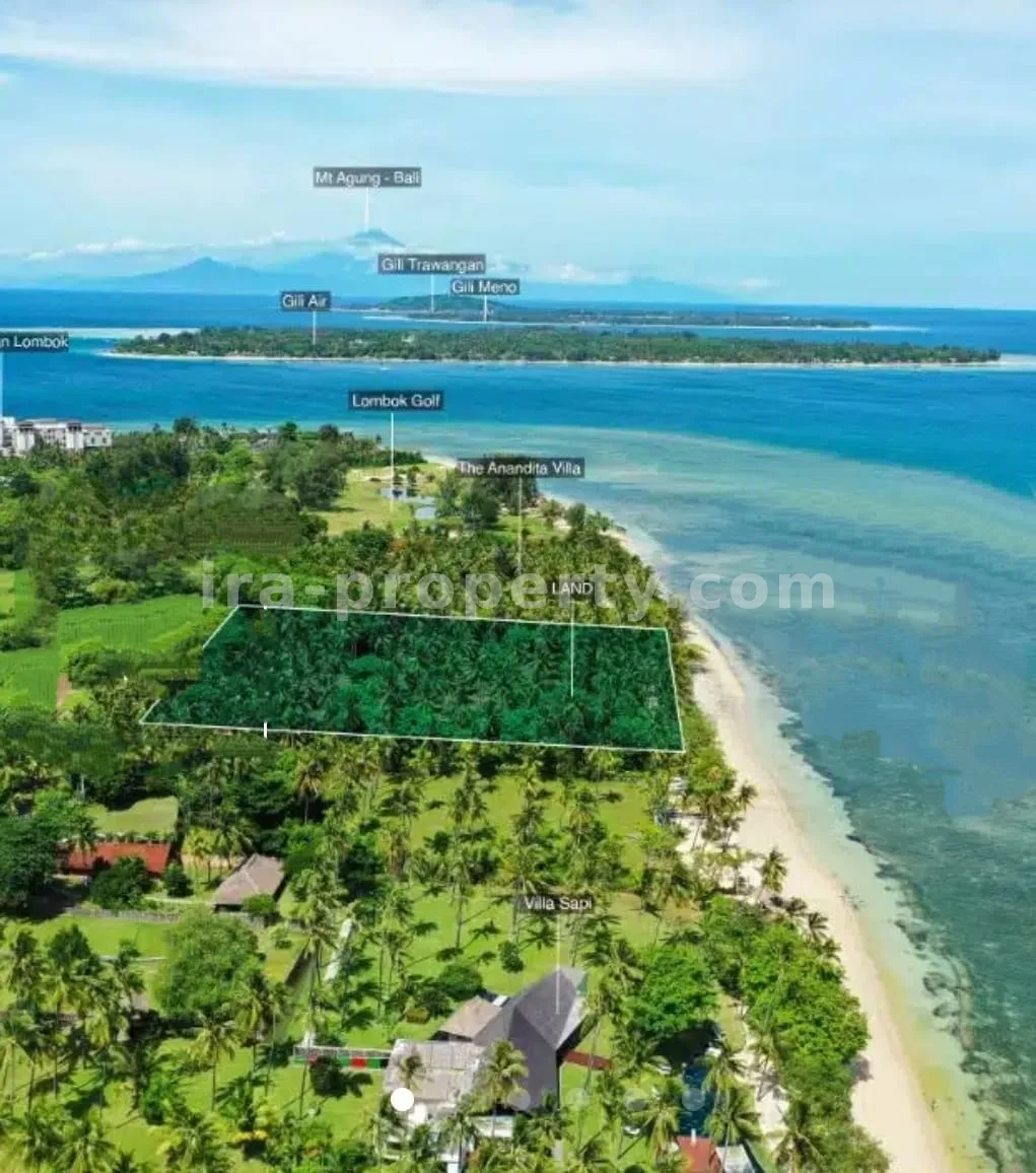 Beachfront Land for Sale in Sire, North Lombok - 343 - 4