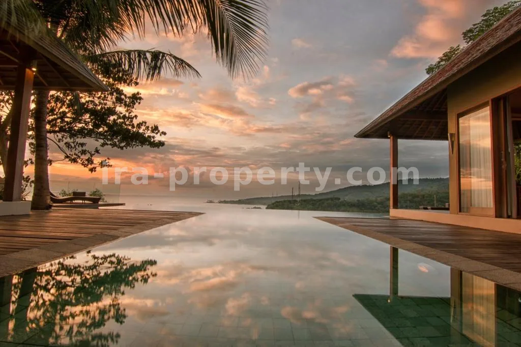 Vila Mewah dengan Pemandangan Laut di Batulayar, Lombok - 424-2 - 2