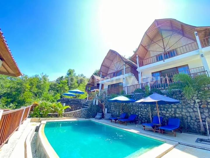 Vila Pemandangan Laut Mewah di Kuta Mandalika Pusat, Lombok - 443 - 7