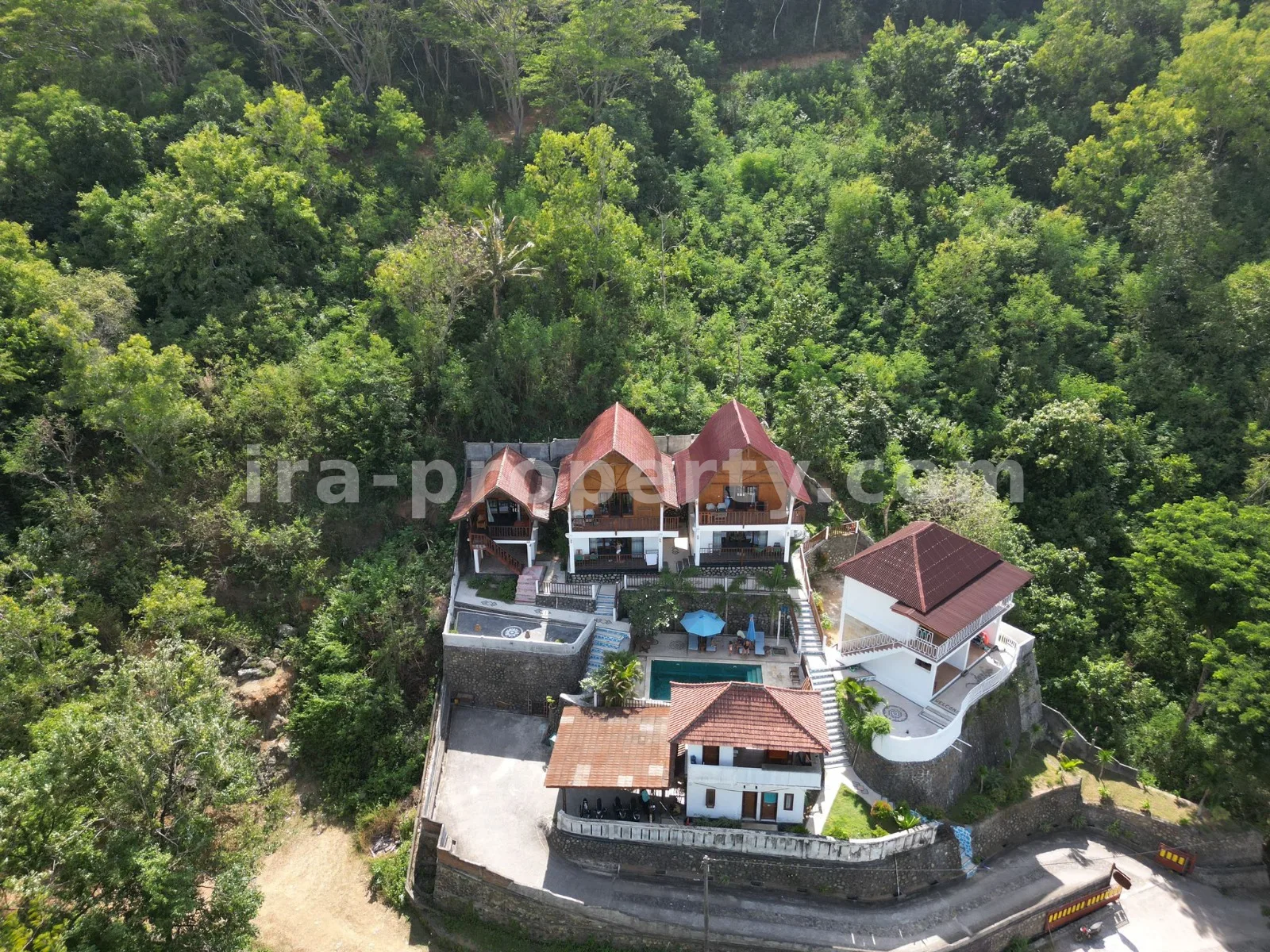 Vila Pemandangan Laut Mewah di Kuta Mandalika Pusat, Lombok - 443 - 9