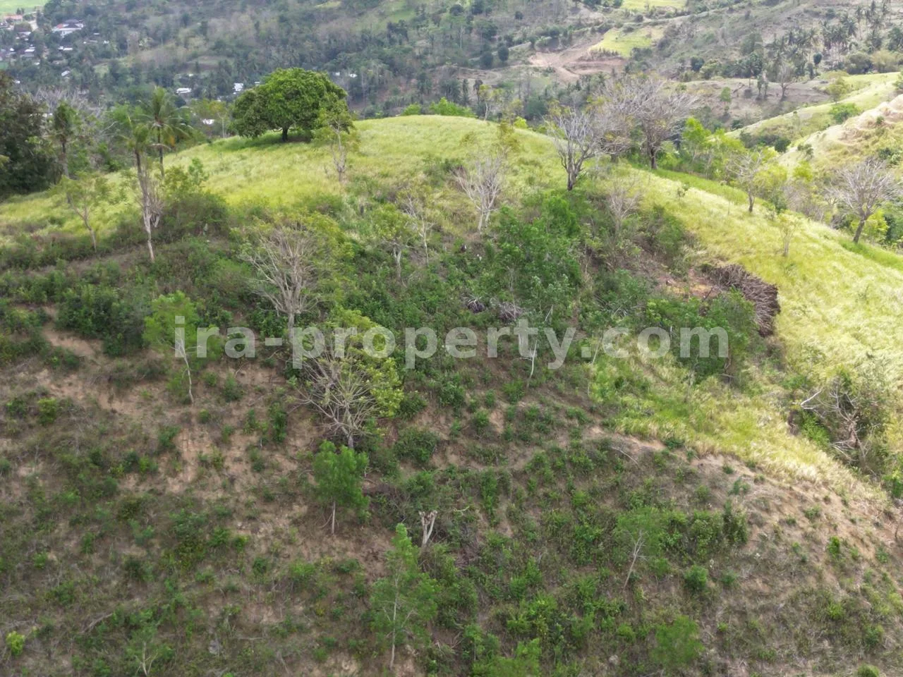 Tanah Pemandangan Laut Dijual di Selong Belanak dekat Kuta Mandalika - 516 - 2