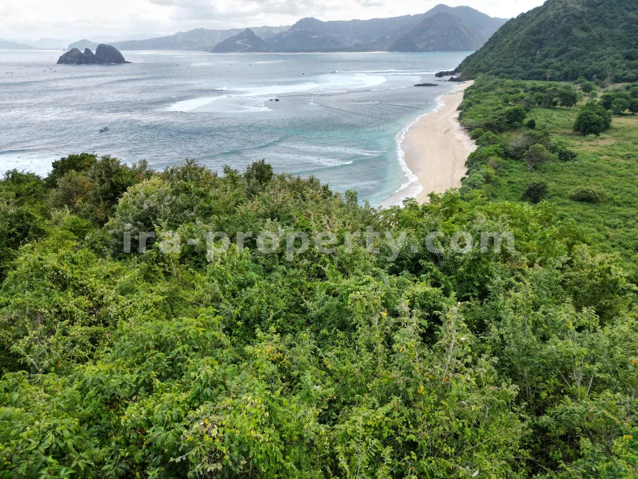 Beachfront Land for Sale in Selong Belanak