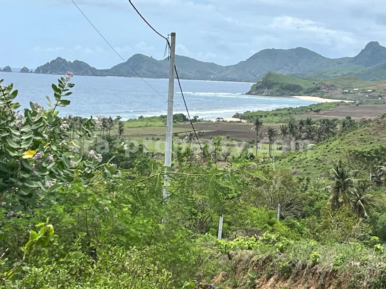 Tanah Pemandangan Laut di Pengantap, Buwun Mas, Lombok Barat - 532 - 2