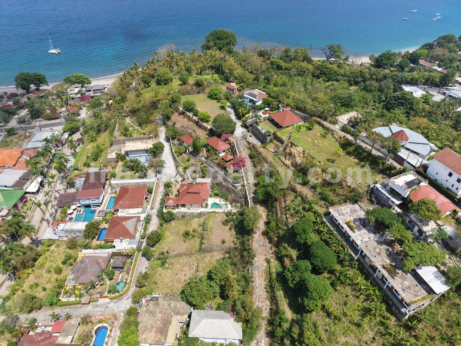 Tanah dengan Pemandangan Laut di Green Valley, Senggigi - 386 - 3