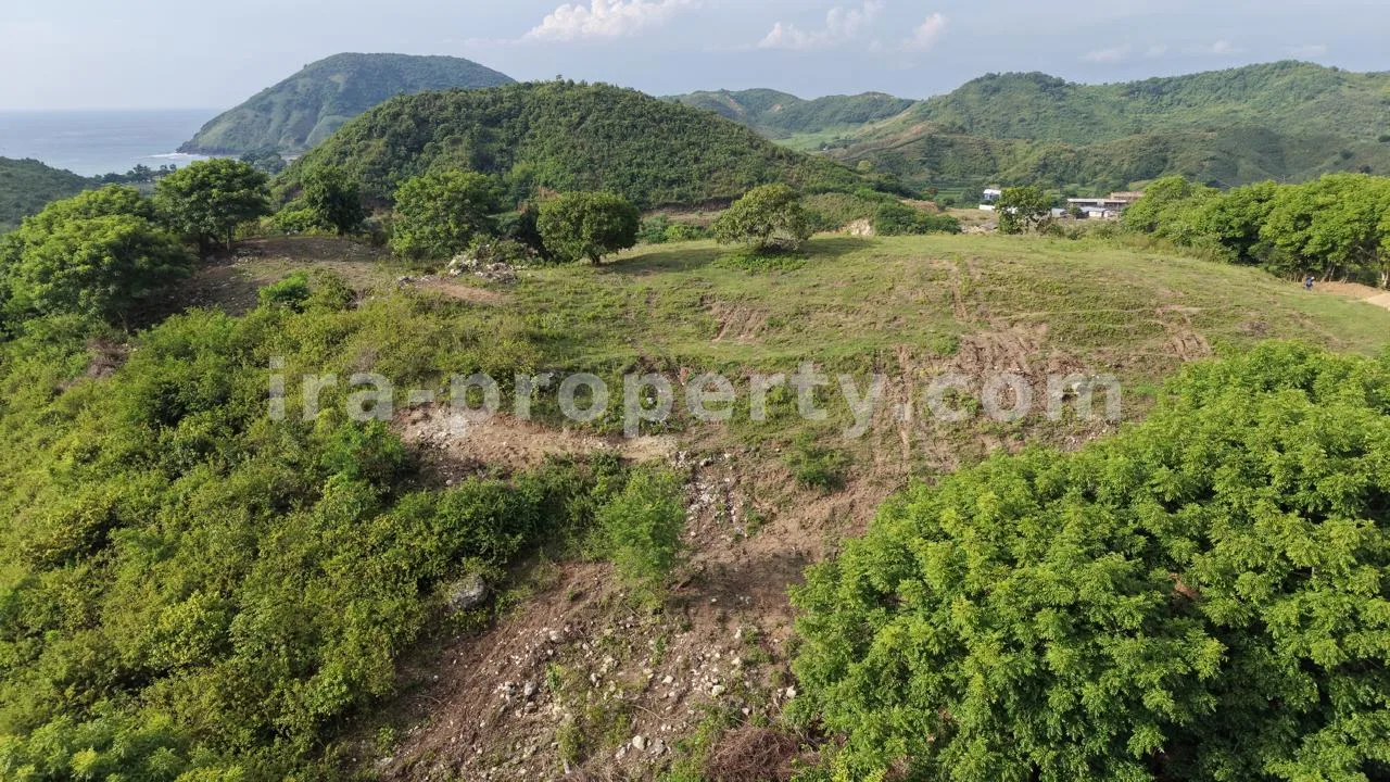 Prime 5-Are Hilltop Plot with Ocean & Ricefield Views – Mawun, Near Kuta Mandalika - 547-2 - 4