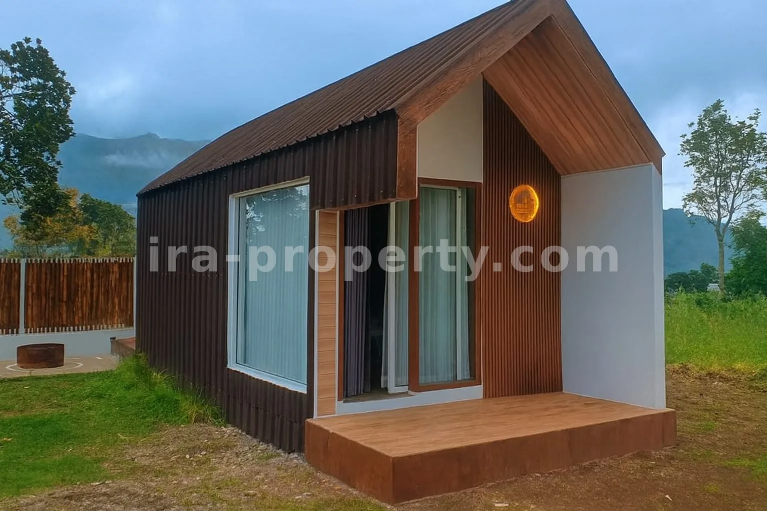 Modern House with Mount Rinjani View for Sale in Sembalun