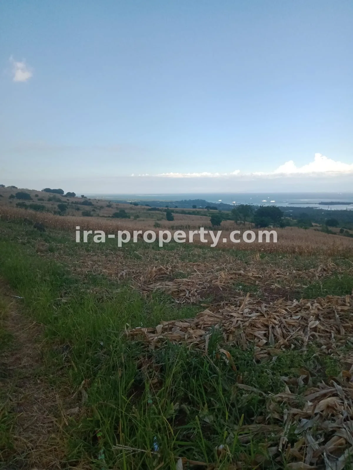 Land with ocean views in Pringgabaya East Lombok