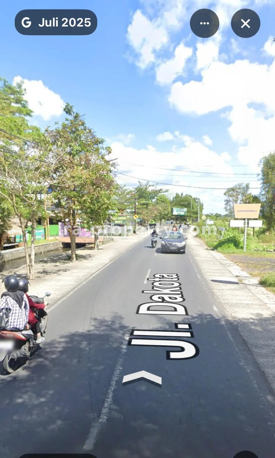 Land · Mataram City · photo 2 of 3 Land on Rembiga Main Road, Mataram City - 528 - 2
